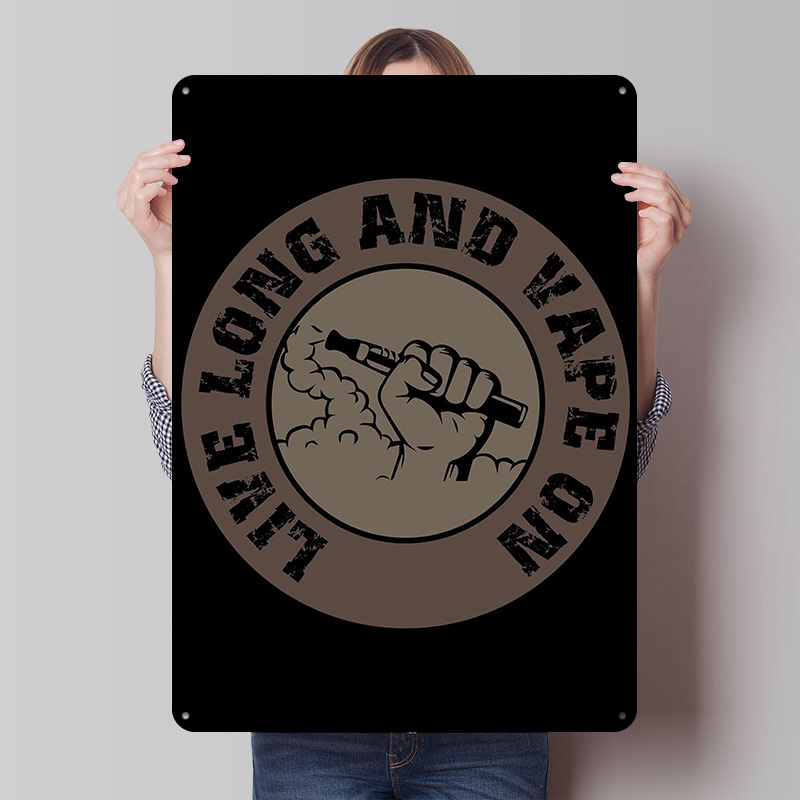 Desk Setup Designer - Vape Design For Ecig Tinplate Posters
