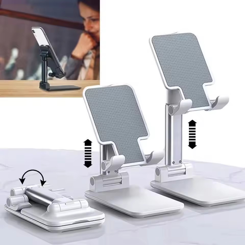 Desk Setup Table - High Quality Desktop Tablet Holder Table