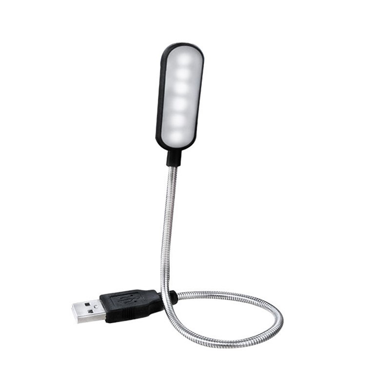 Mini 4 LED Book Lamp Portable  - Desk Setup Maker recension och pris