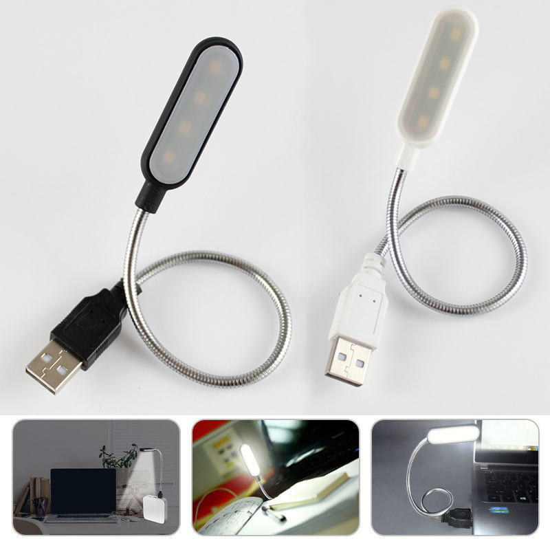 Mini 4 LED Book Lamp Portable  - Desk Setup Maker recension och pris