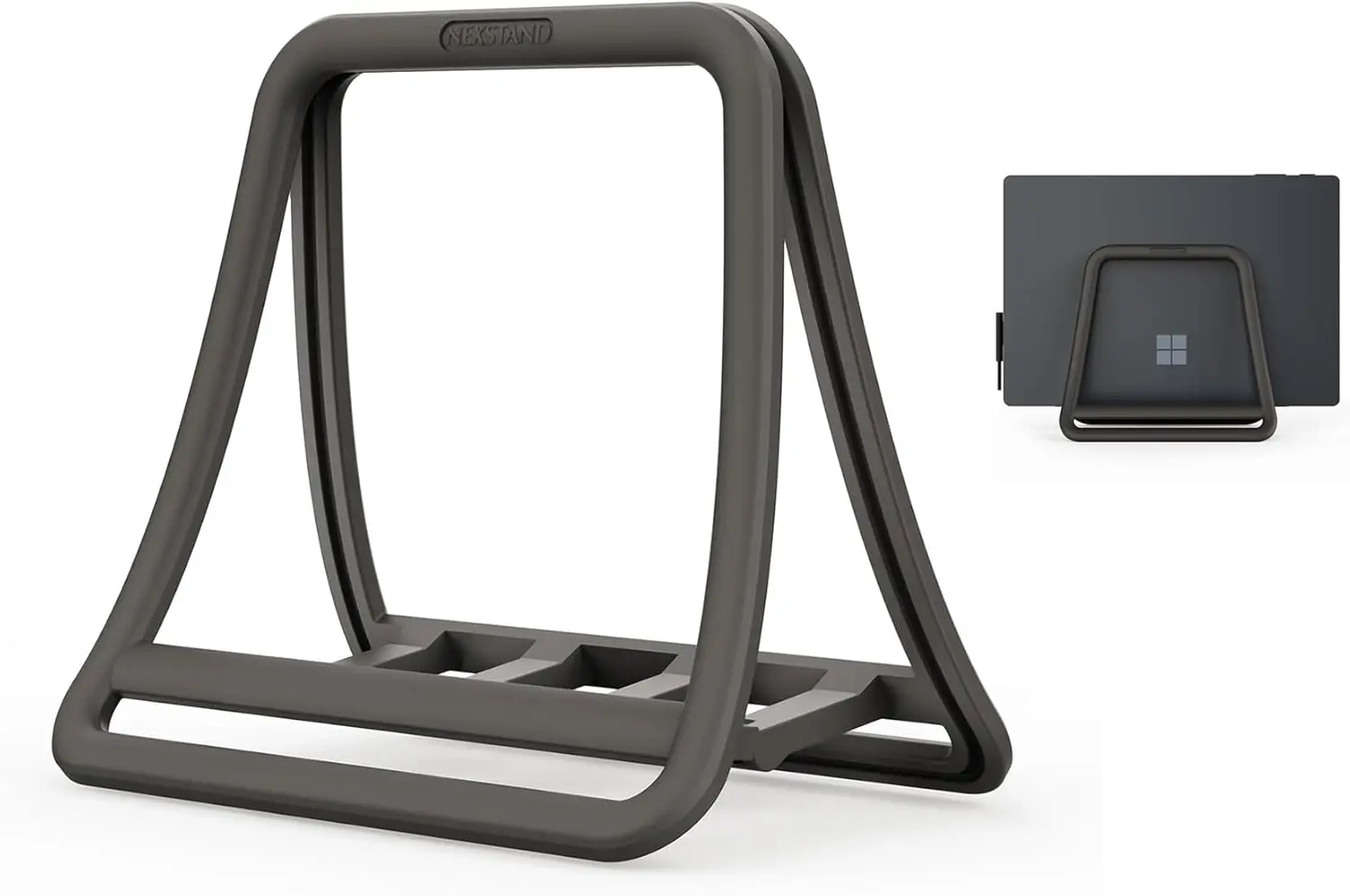 Vertical Laptop Stand Notebook - Desk Setup Macbook recension och pris