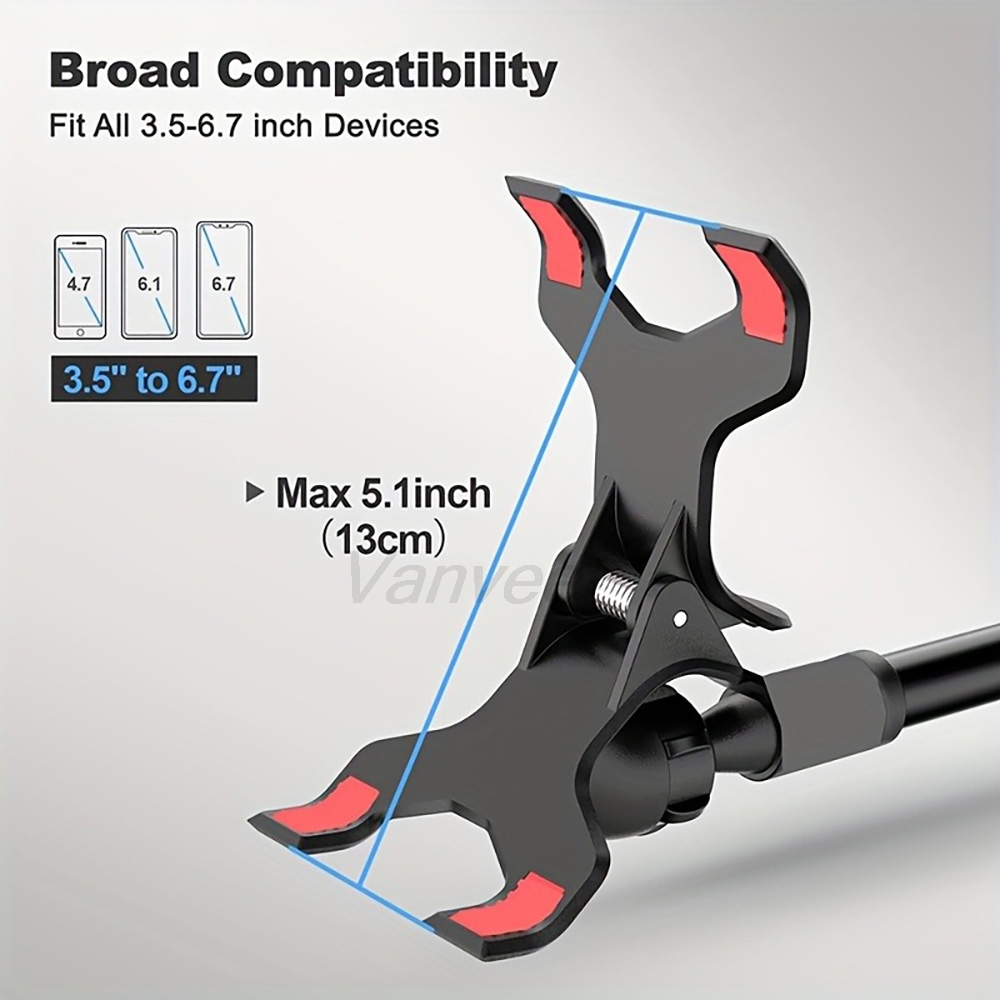 360° Mobile Phone Holder Stand - Desk Setup Table recension och pris