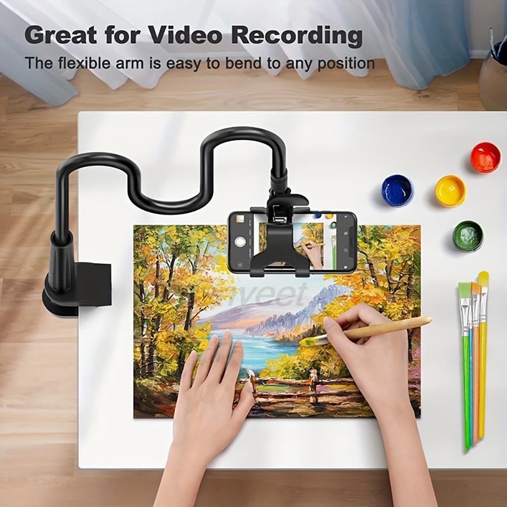 360° Mobile Phone Holder Stand - Desk Setup Table recension och pris