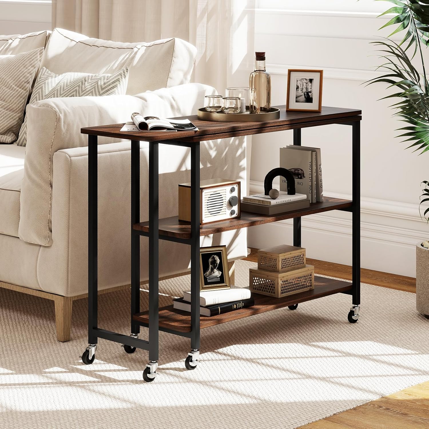360° Rotating Side Table with  - Desk Setup Maker recension och pris