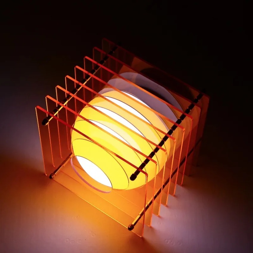 DIY Acrylic Thousand Layer Lam - Desk Setup Light recension och pris