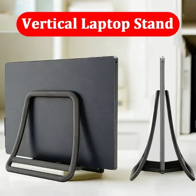 Anti-Slip Vertical Laptop Stan - Desk Setup Macbook recension och pris