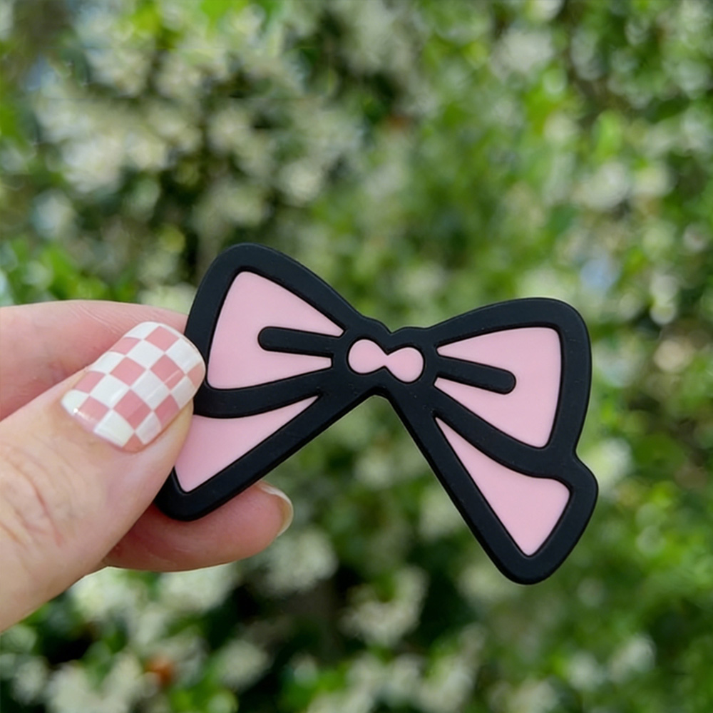 Cute Pink Bow Monitor Decor Ka - Desk Setup Laptop And Monitor recension och pris