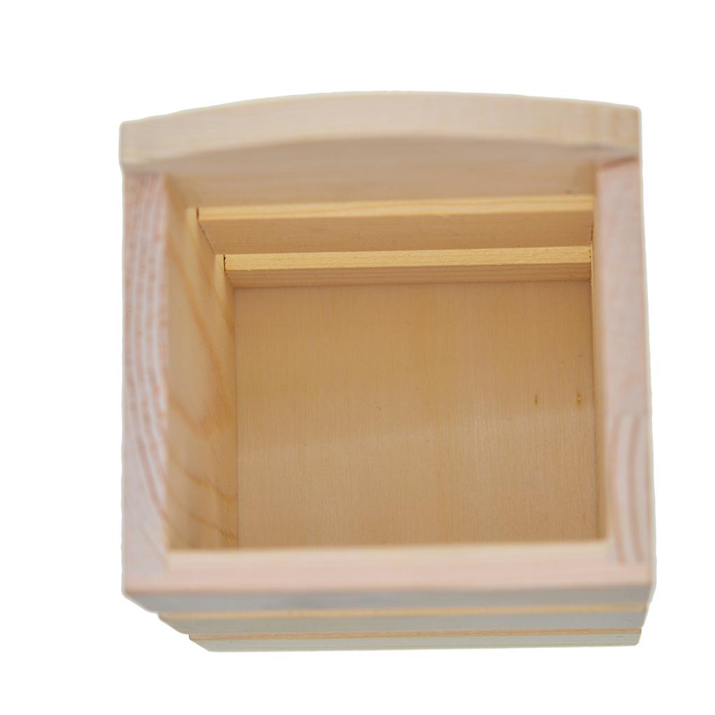 Natural Wood Pen Holder Plain  - Desk Setup Minimal recension och pris