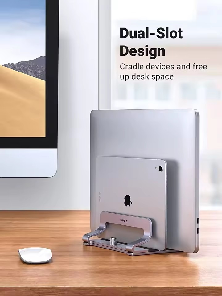 2 Slots UGREEN Vertical Laptop - Vertical Laptop Stand recension och pris