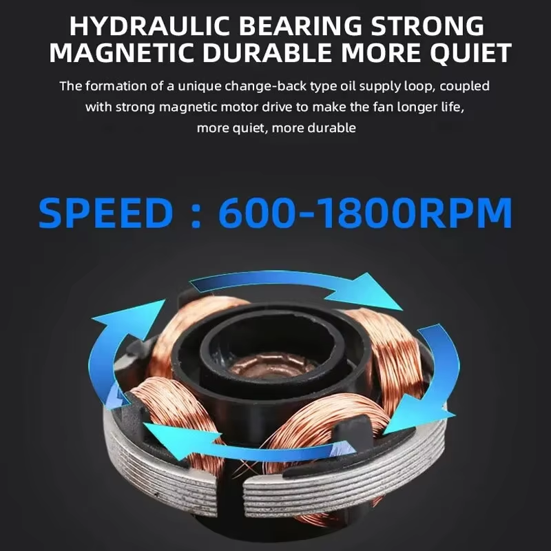 120mm PC Case Fan 12V RGB Cycl - Desk Setup Light recension och pris