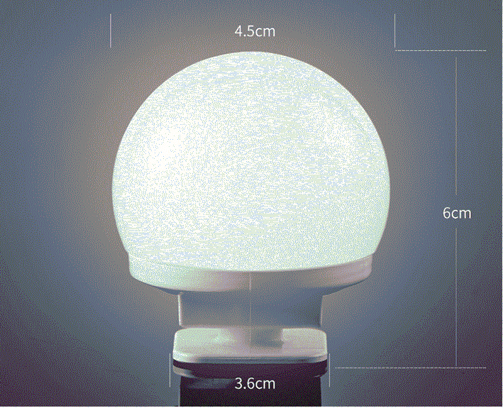 LED Light Paste Mirror Makeup  - Desk Setup Light recension och pris