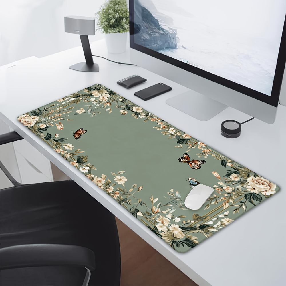 Plant table mat with butterfly - Desk Setup Designer recension och pris