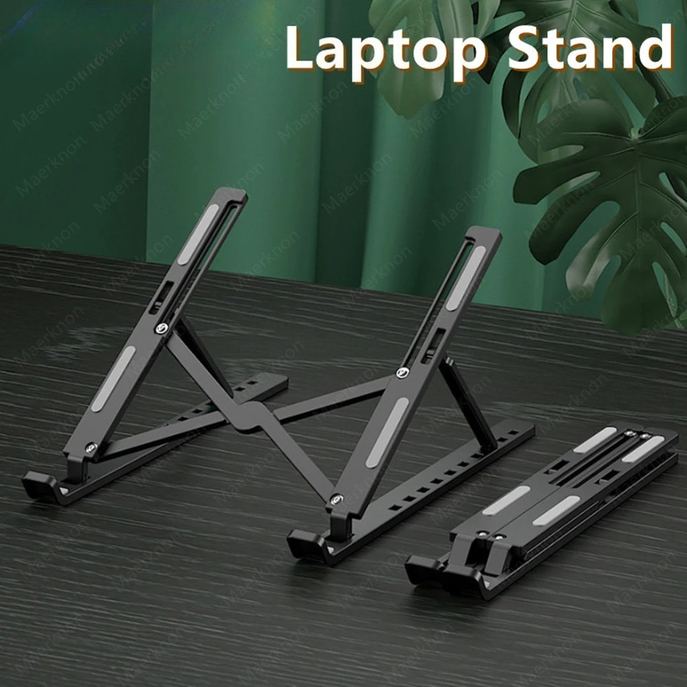 Foldable Laptop Stand Portable - Desk Setup Macbook recension och pris