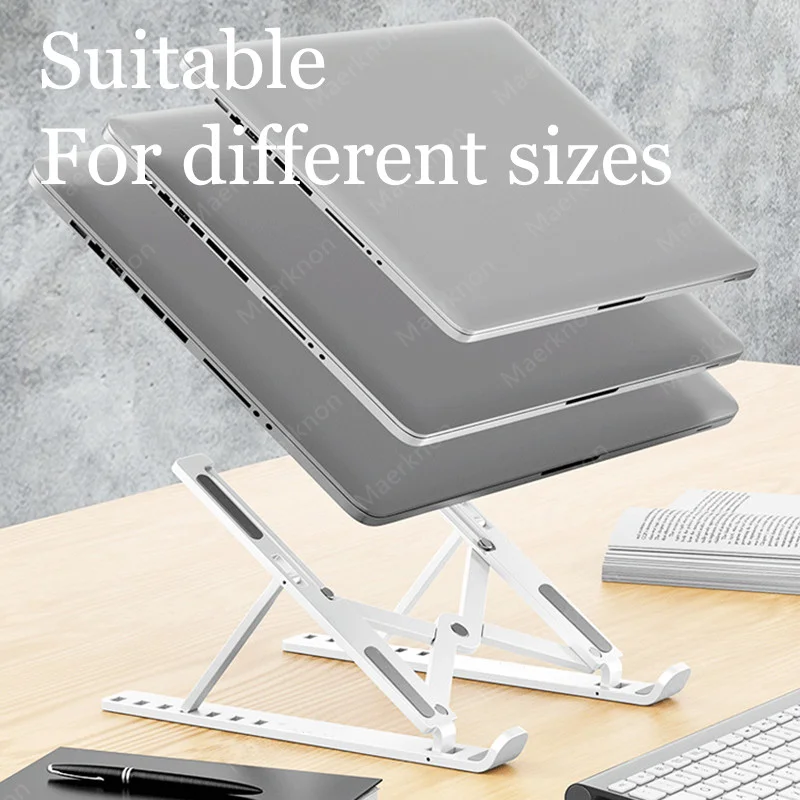 Foldable Laptop Stand Portable - Desk Setup Macbook recension och pris