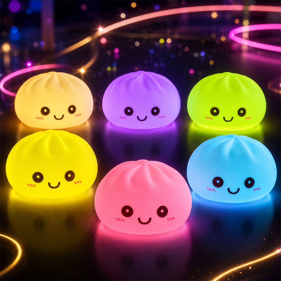 New Dumpling Night Lights Glow - Desk Setup Light recension och pris