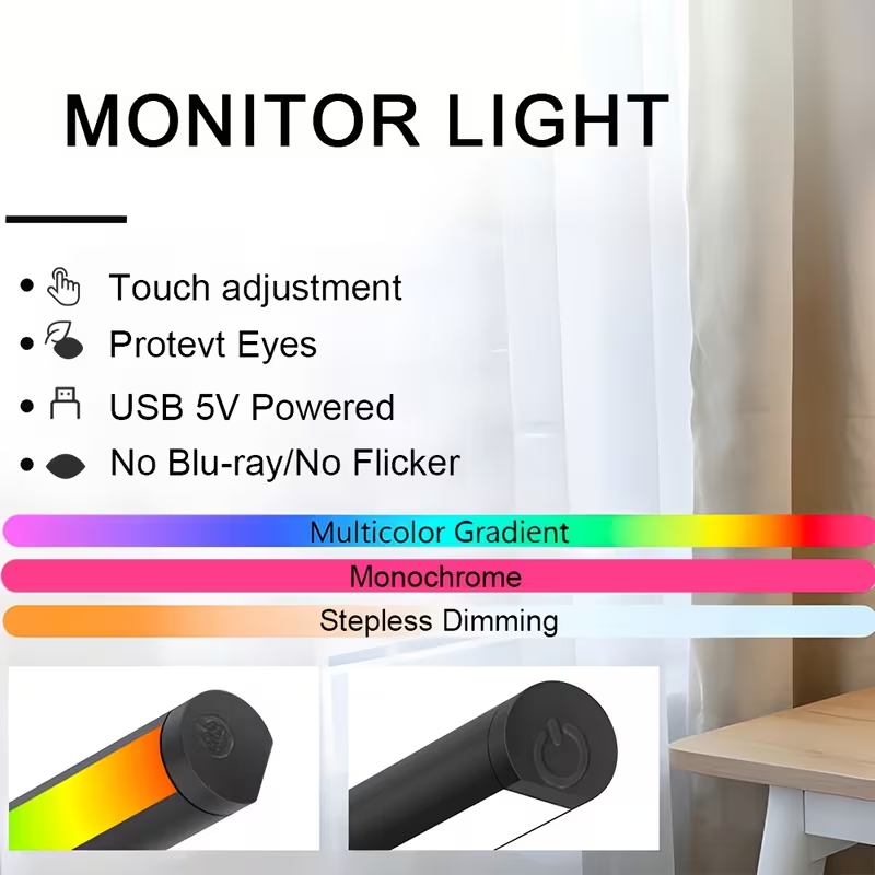 Computer Monitor Screen Light  - Desk Setup Light recension och pris