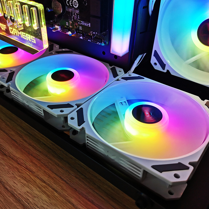 ARGB 120mm Case Fan 5V 3PIN Mo - Desk Setup Light recension och pris