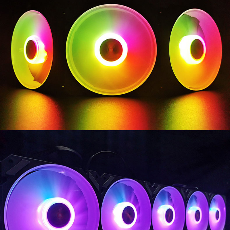 ARGB 120mm Case Fan 5V 3PIN Mo - Desk Setup Light recension och pris