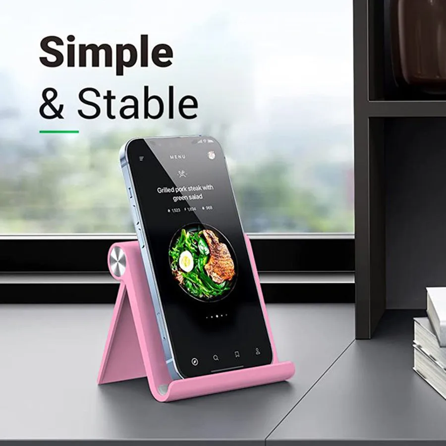 Foldable Desktop Phone Holder  - Desk Setup Table recension och pris