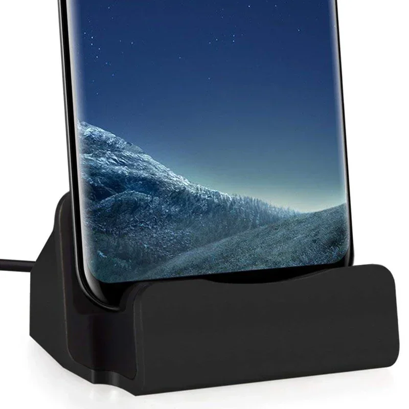 Type C USB Dock Charger Phone  - Desk Setup Table recension och pris