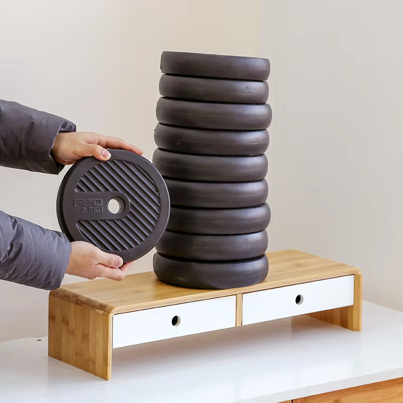 Bamboo Laptop Monitor Riser Ec - Desk Setup Laptop And Monitor recension och pris