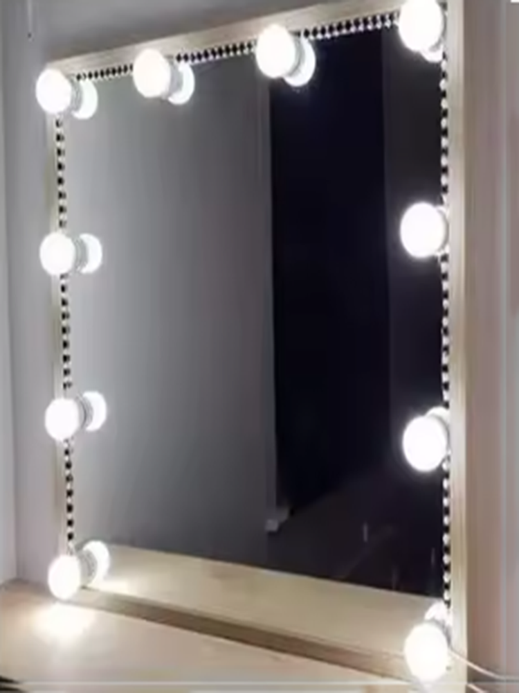 LED Mirror Makeup Mirror w/Lig - Desk Setup Light recension och pris