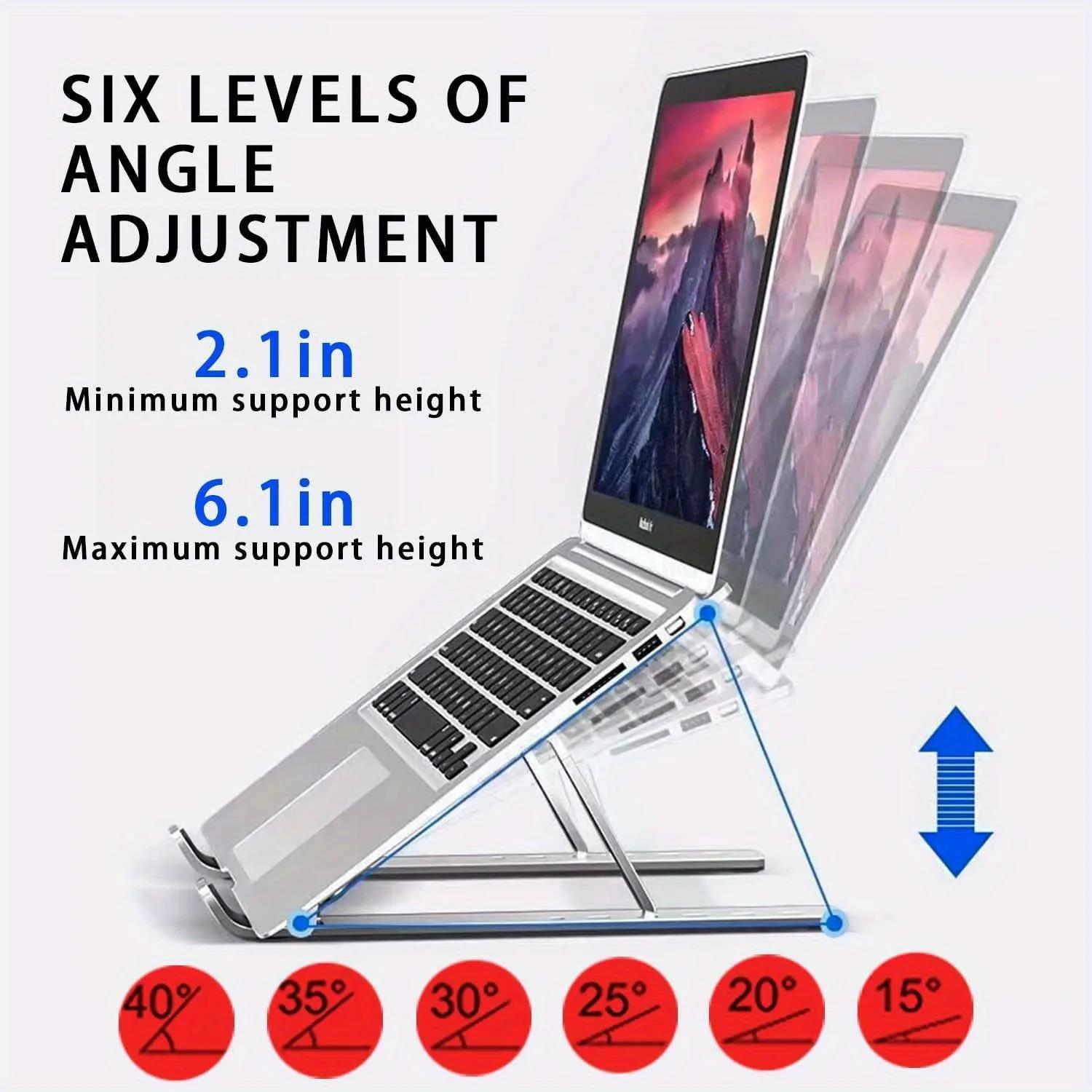 Portable Notebook Cooling Stan - Desk Setup Macbook recension och pris