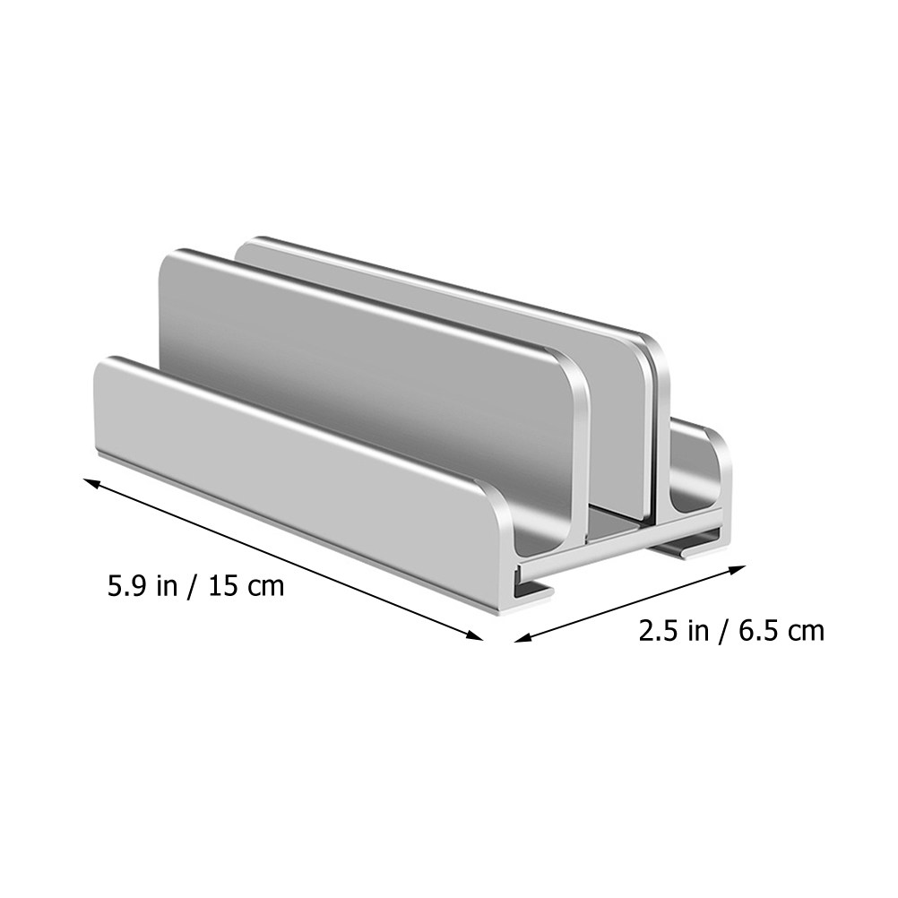 Aluminum Laptop Stand Holder 3 - Vertical Laptop Stand recension och pris