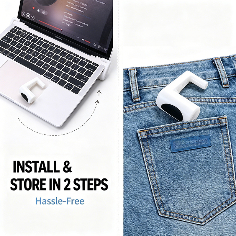 Portable Laptop Stand Foldable - Desk Setup Macbook recension och pris
