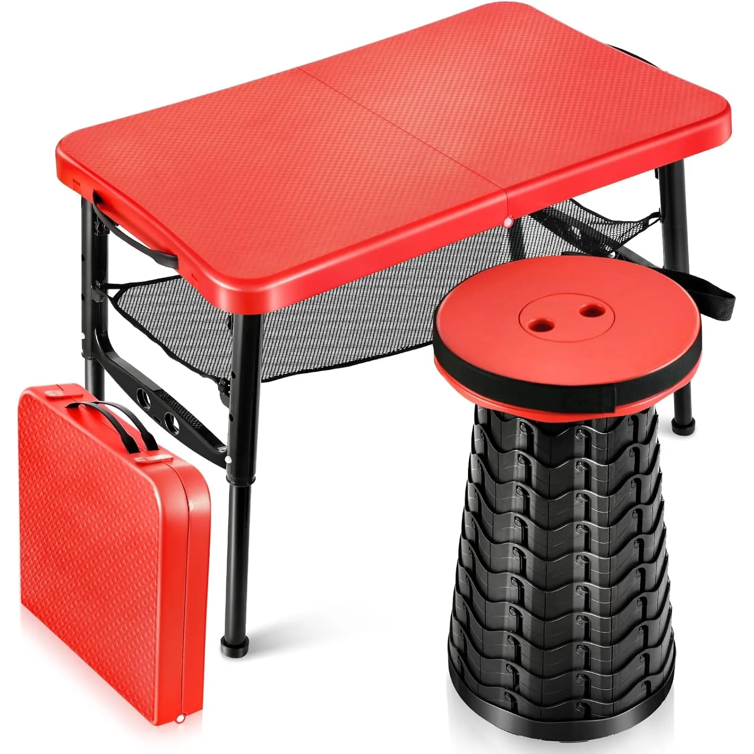Retractable Folding Table & St - Desk Setup Maker recension och pris