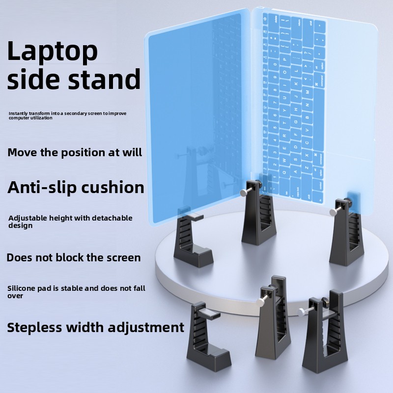 Laptop Side Standing Computer  - Vertical Laptop Stand recension och pris