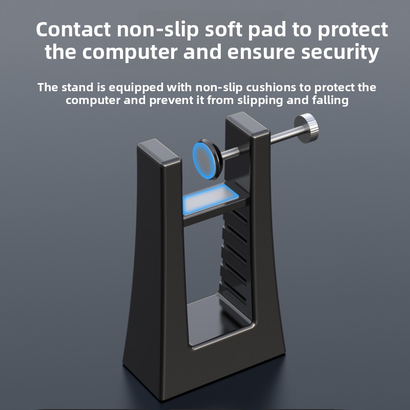 Laptop Side Standing Computer  - Vertical Laptop Stand recension och pris